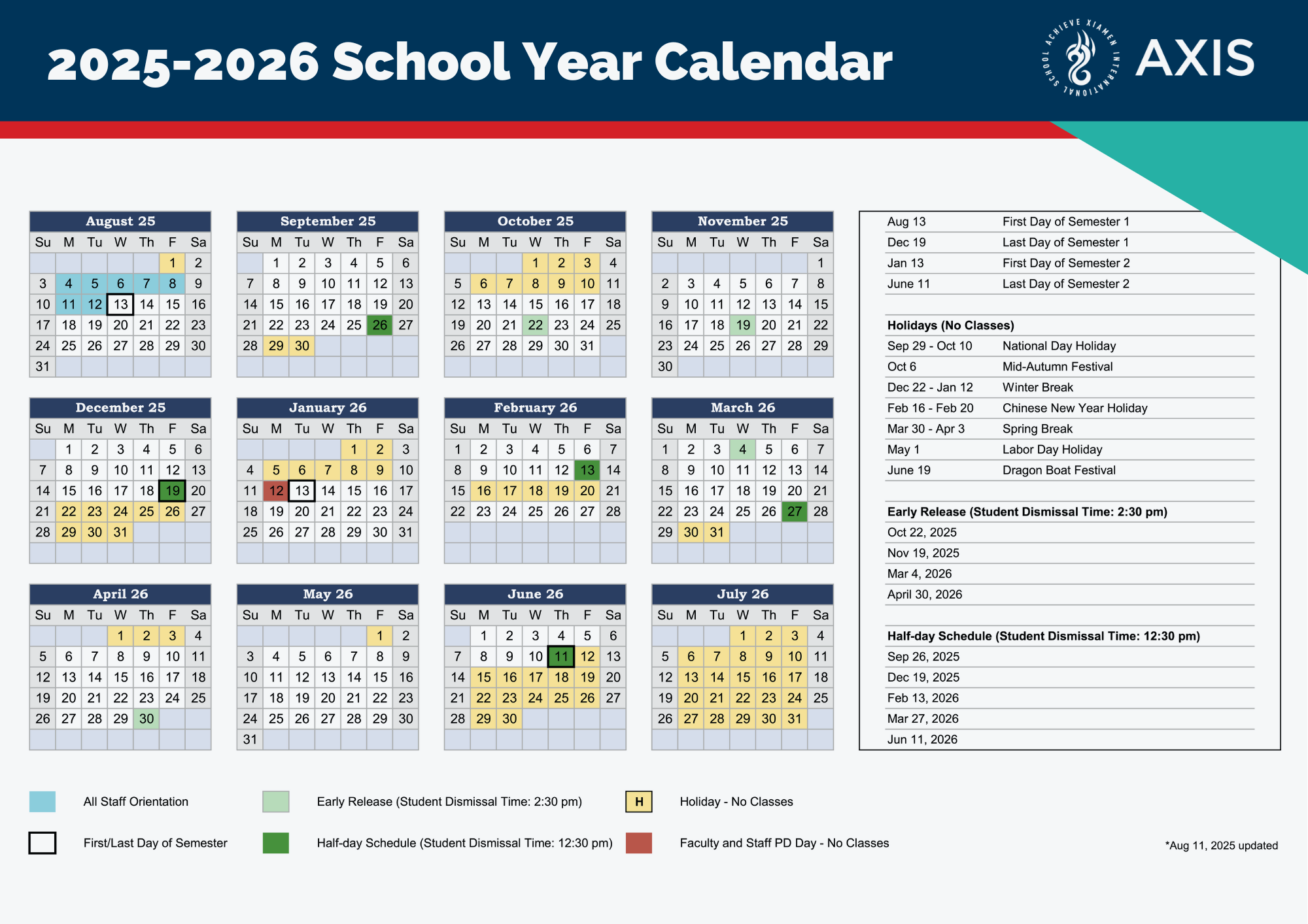 Welcoming Package Flyer